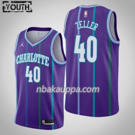 Charlotte Hornets Cody Zeller 40 Jordan Brand 2019-2020 Hardwood Classics Pelipaidat Swingman - Lasten
